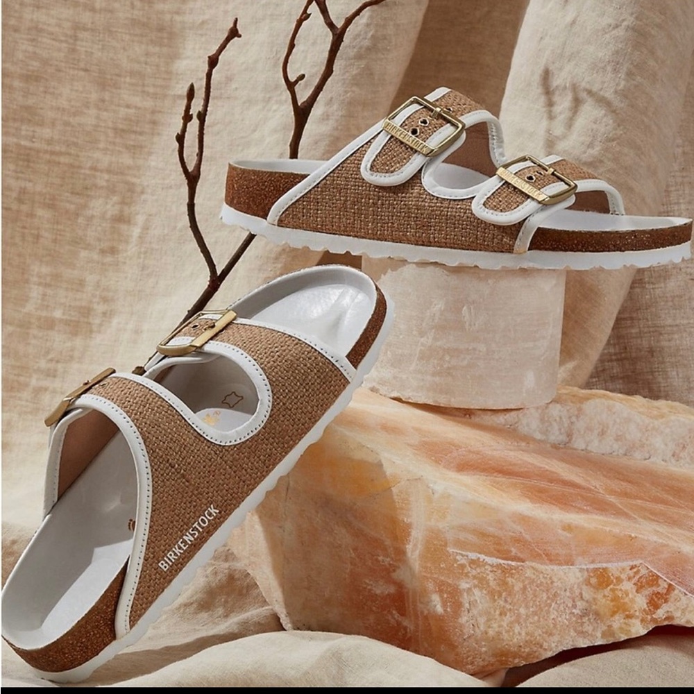 Birkenstock Arizona Hex Jute Sandal 38
